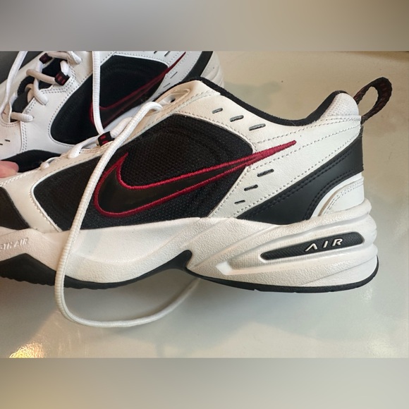 Nike Air Monarch Men's 10.5. New without tags. White, black, red. No box. - Picture 3 of 5